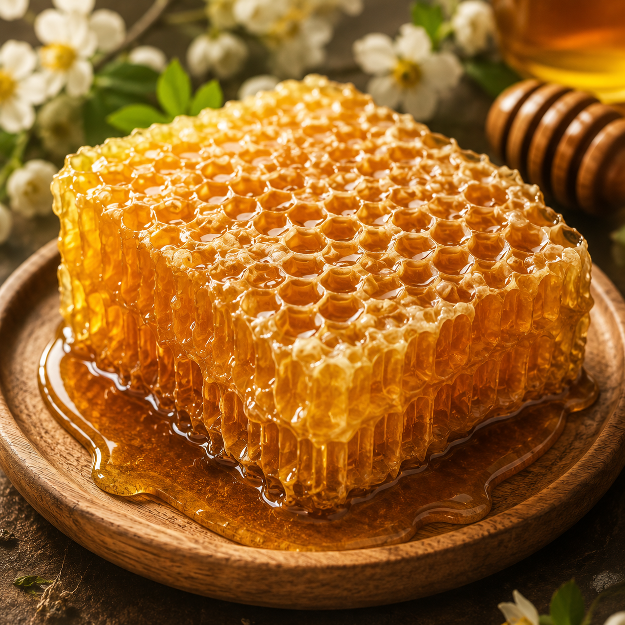 Express Bee Premium Raw Honeycomb – 100% Natural & Unfiltered - Image 2