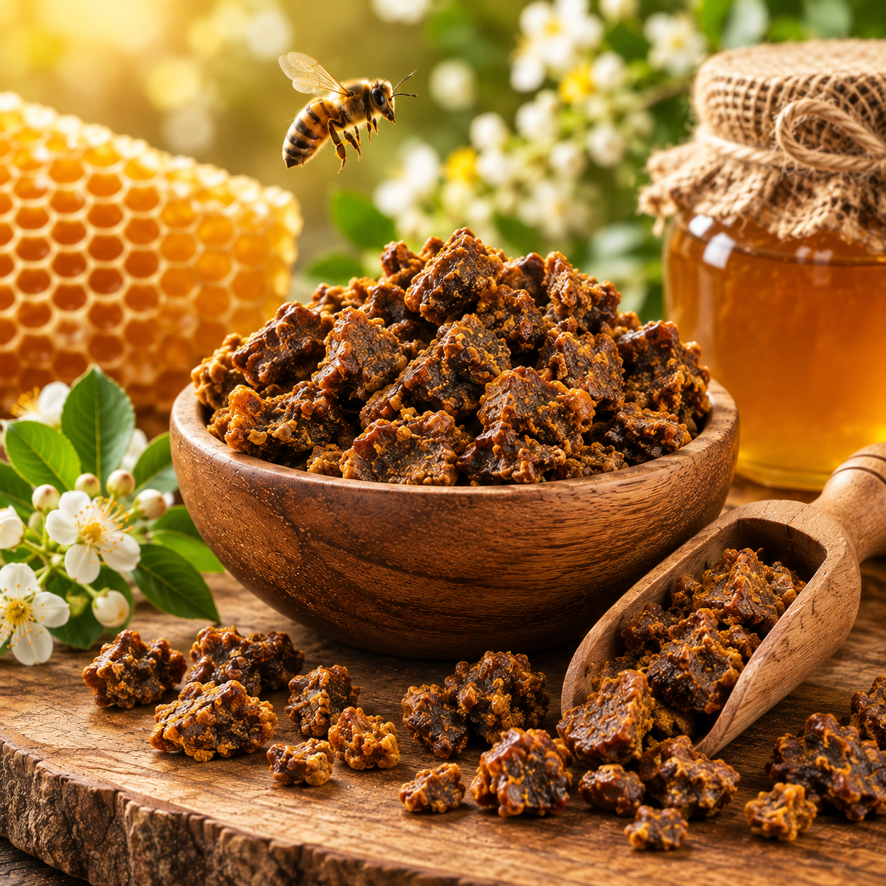 Express Bee Natural Raw Propolis – 100 g - Image 2